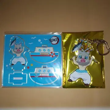 귀멸의 칼날 하시비라 이노스케 아크릴 스탠드 아크릴 키링 원화전 외