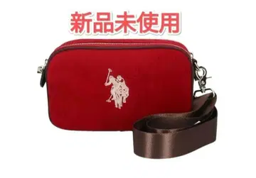 [새상품] U.S. POLO ASSN 코듀로이 바이컬러 미니 숄더백