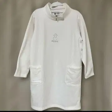 PICONE 화이트 스웨트 원피스 (속기모)