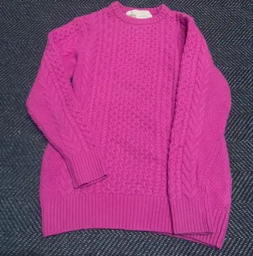 GREEN LABEL RELAXING 해밀턴 100% 니트 케이블