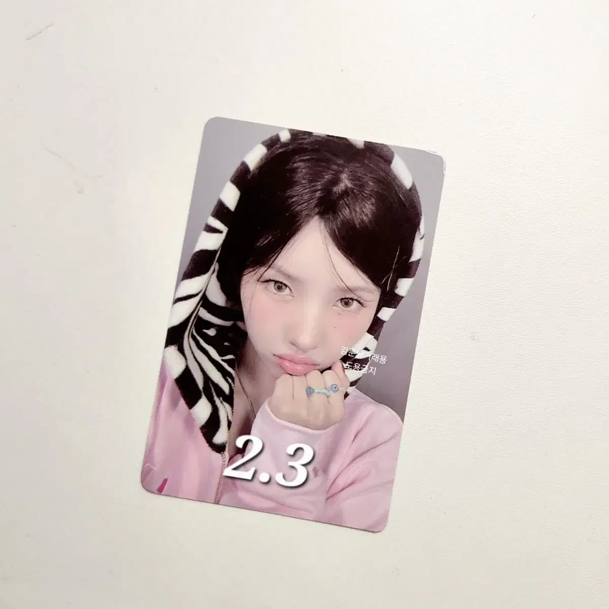 Izna mamma mia ktown4u fansign unreleased photocard mamma mia pre