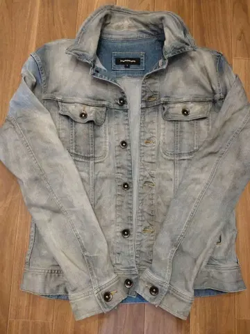 잭 로즈 라이트 블루 데님 자켓