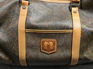 St.Paul 1952 세인트폴 페이즐리 무늬 보스턴 백 대용량