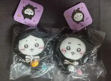 [미개봉 새상품] 치이카와 검은 고양이 마스코트 하치와레 2024 할로윈