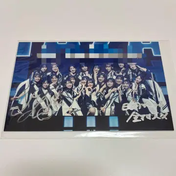 카네무라 미쿠 친필 사인 엽서