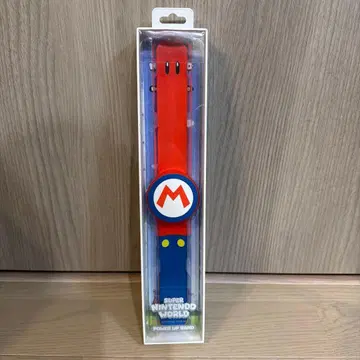 [ 중고품 ] 슈퍼 마리오 파워업 밴드 빨강 파랑