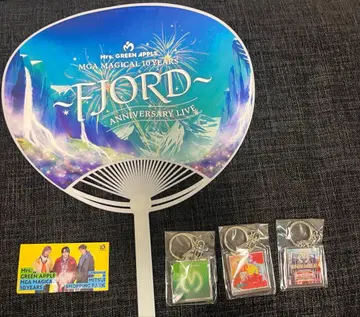 미세스 그린애플 피오르 부채 미야시타 파크 가챠가챠 키링