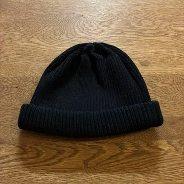 로토토 R5021 코튼 롤업 비니 (원사이즈 BLACK)