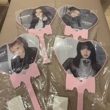 blackpink 블랙 핑크 K-POP 부채 세트 4장 세트