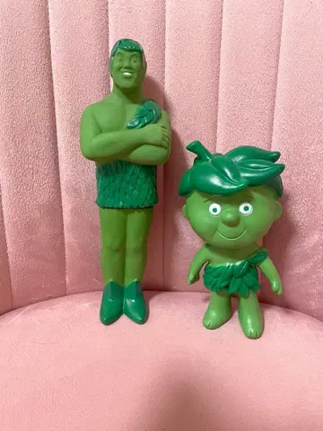 조리 그린 자이언트 & 리틀 그린 스프라우트 소프트 비닐 세트