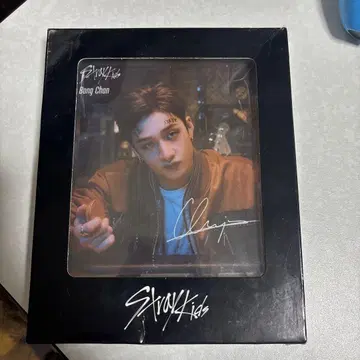 Stray Kids 방찬 사인 포함 스마트폰 스탠드