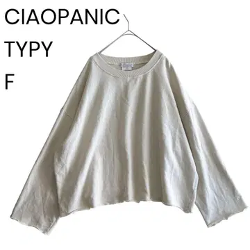 CIAOPANICTYPY 맨투맨 풀오버 오버 사이즈 1539