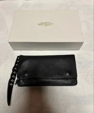 CALEE PLANE LEATHER LONG WALLET 지갑 미사용품