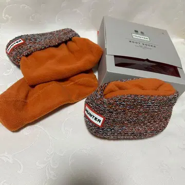 HUNTER 부츠용 삭스 M 사이즈 오렌지