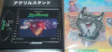 주토피아2 아크릴 스탠드 와펜 스티커