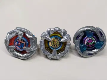 베이블레이드 x 레어 베이 3개 세트 중고품