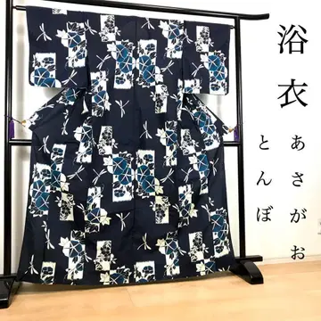 FF-194 유카타 면 아사가오 잠자리