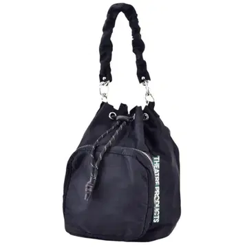 새상품 시어터 프로덕츠 복조리백 숄더백 블랙