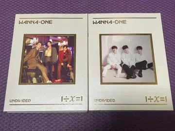 Wanna One 앨범 UNDIVIDED 포토 카드 포함