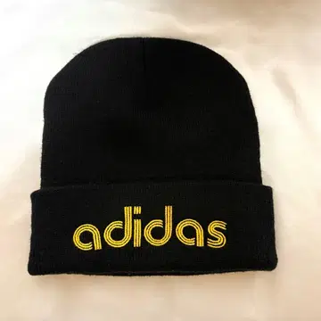 00s Y2K 아디다스 니트 모자 비니 레어