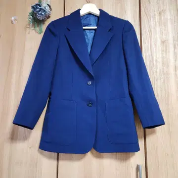 새상품급 [뉴요커] New 울 100% 네이비 자켓 네이비