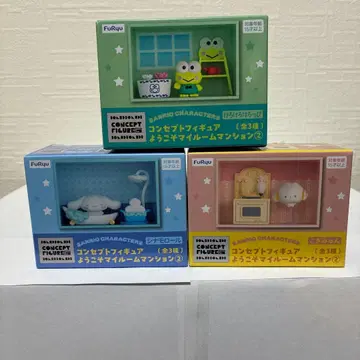 산리오 피규어 세트 케로케로케로피 시나모롤 코기뮨