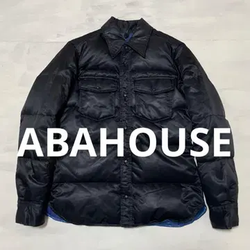 00s archive ABAHOUSE 다운 셔츠 자켓