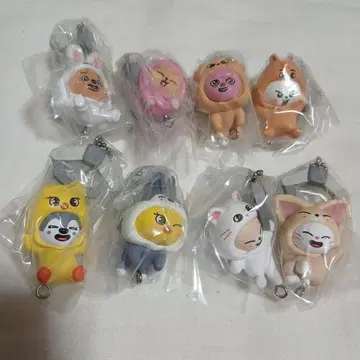 SKZOO 꼬옥꼬옥 연결해봐요 마스코트2 8종 컴프 세트
