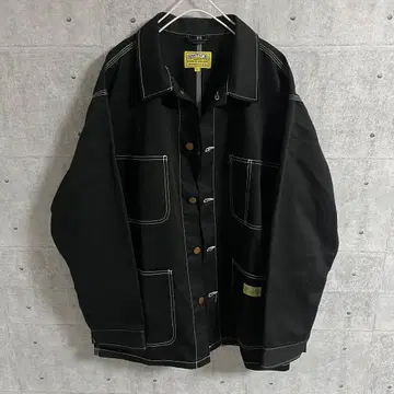 SMITH'S AMERICAN 커버올 자켓 L 블랙 워크