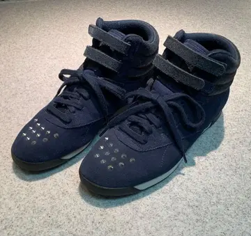 [레어 최상 컨디션] 리복 프리스타일 하이 브링 스터드 25cm