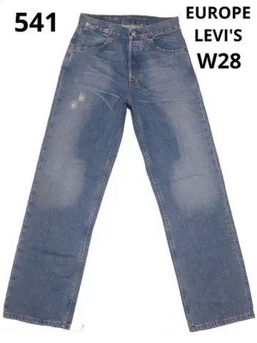 EUROPE LEVI'S 541 신치 벨트 청바지 W28