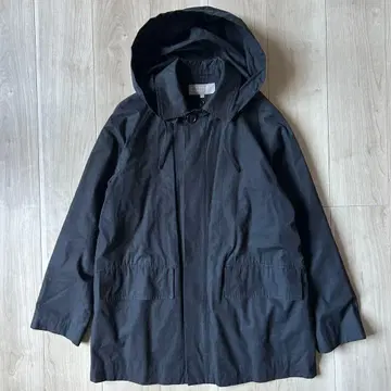 새상품급*마가렛호웰 충전솜 라이너 포함 스텐카라 코트 M 후드 블랙