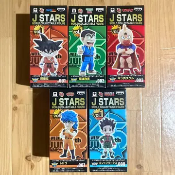 JSTARS 월드 컬렉터블 피규어 손오공 료츠 칸키치 근육 스구루