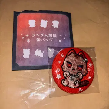 [ IMPACT ] 월조 세라프 아카이코 자수 캔뱃지 2