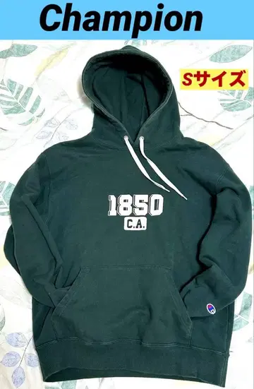 Champion 프린트 후디 맨투맨