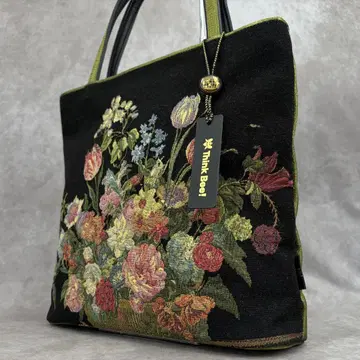 [양품] 싱크비 테놀 미니 토트백 핸드 꽃무늬 이탈리아제 원단
