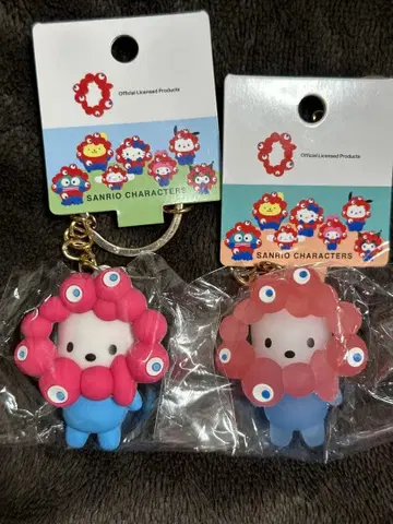 2종류 산리오 파스텔 클리어 컬러 미야쿠미야쿠 포차코