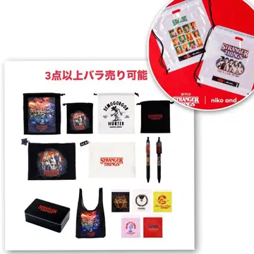 기묘한 이야기 3coins 에코백 파우치 niko and