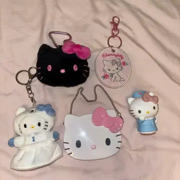 헬로키티 챠미키티 5점 묶음 판매