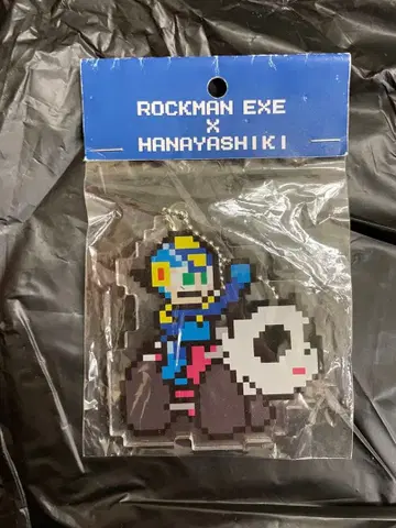 1 록맨 1개 아크릴 키링 하나야시키 캡콤