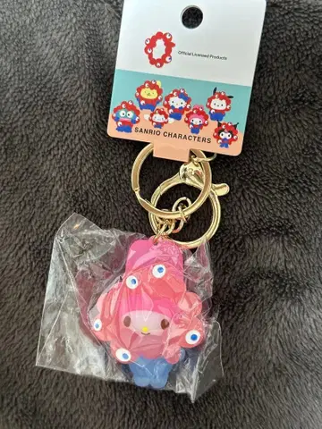 오사카 간사이 엑스포 산리오 미야쿠미야쿠 클리어 키링 마이멜로디