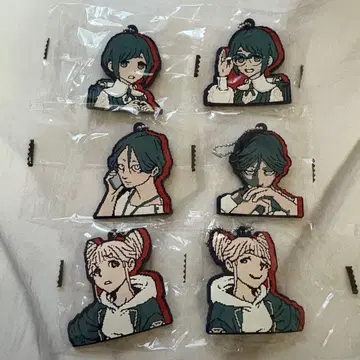 도시전설 해체 센터 캡슐 러버 마스코트 6개 세트