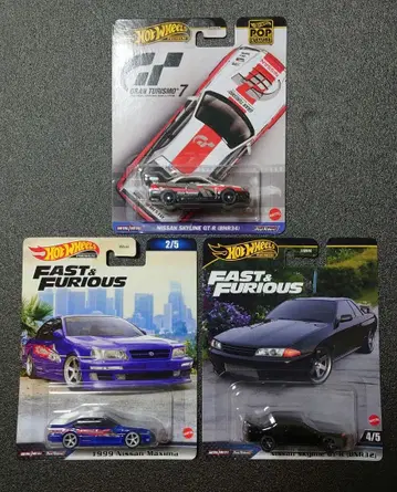 핫휠 닛산 3대 세트