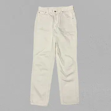 [별주] Lee x 매킨토시 데님 팬츠 테이퍼드 여성용 38