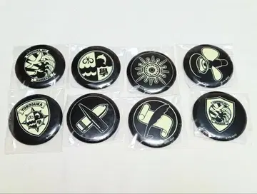 고발광 캔뱃지 하이스쿨 플리트 정리 세트 학교 휘장