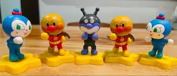 호빵맨 피규어 세트 5체