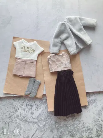 해피팩 16 22cm 인형 아웃핏 핸드메이드