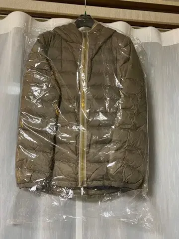 스핀블루 숏 기장 다운 자켓 11호 새상품급 그린 다운