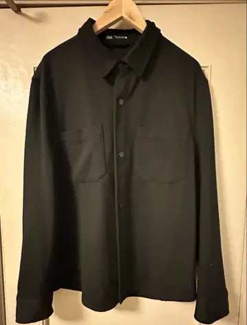 [ ZARA ] 이지케어 텍스처 소재 셔츠 L