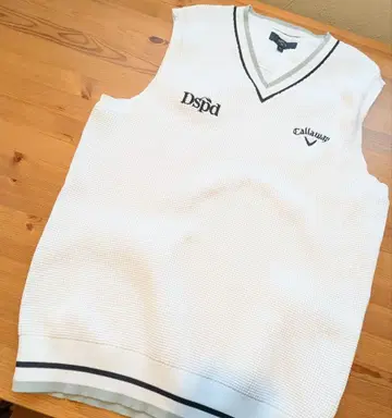 Callaway 남성용 V넥 베스트 L 사이즈